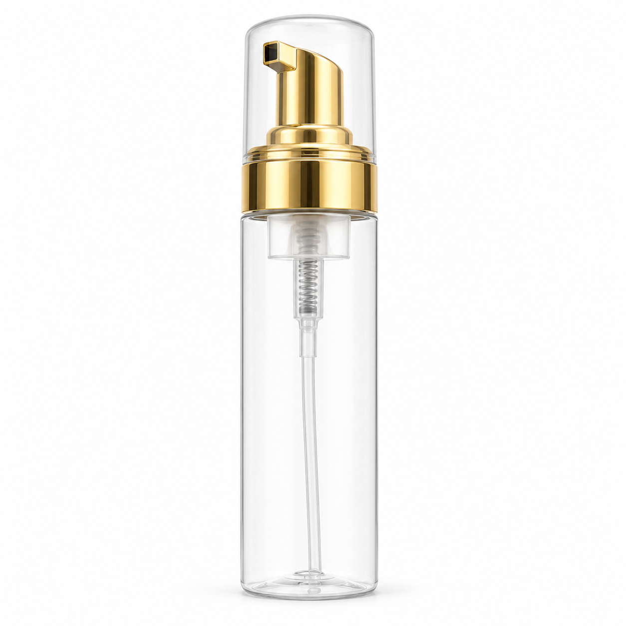 60ML Foam Pump Clear/Gold Bottle