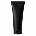 200ML Black Glossy Lotion Bottle with Black Flip Cap